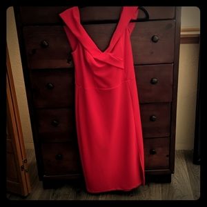 Cocktail dress red